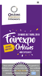 Mobile Screenshot of foirexpo-orleans.fr